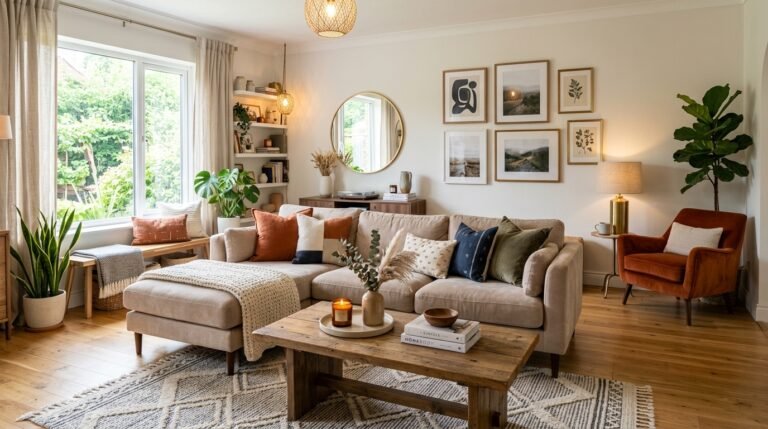 Living Room Decor Ideas to Create a Warm, Stylish, and Comfortable Home